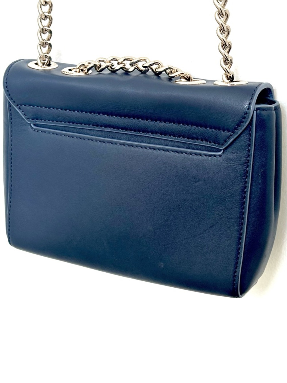 Kate Spade New York Briar Lane Floral Mini Emelyn Crossbody Bag in Navy Blue - Picture 3 of 9